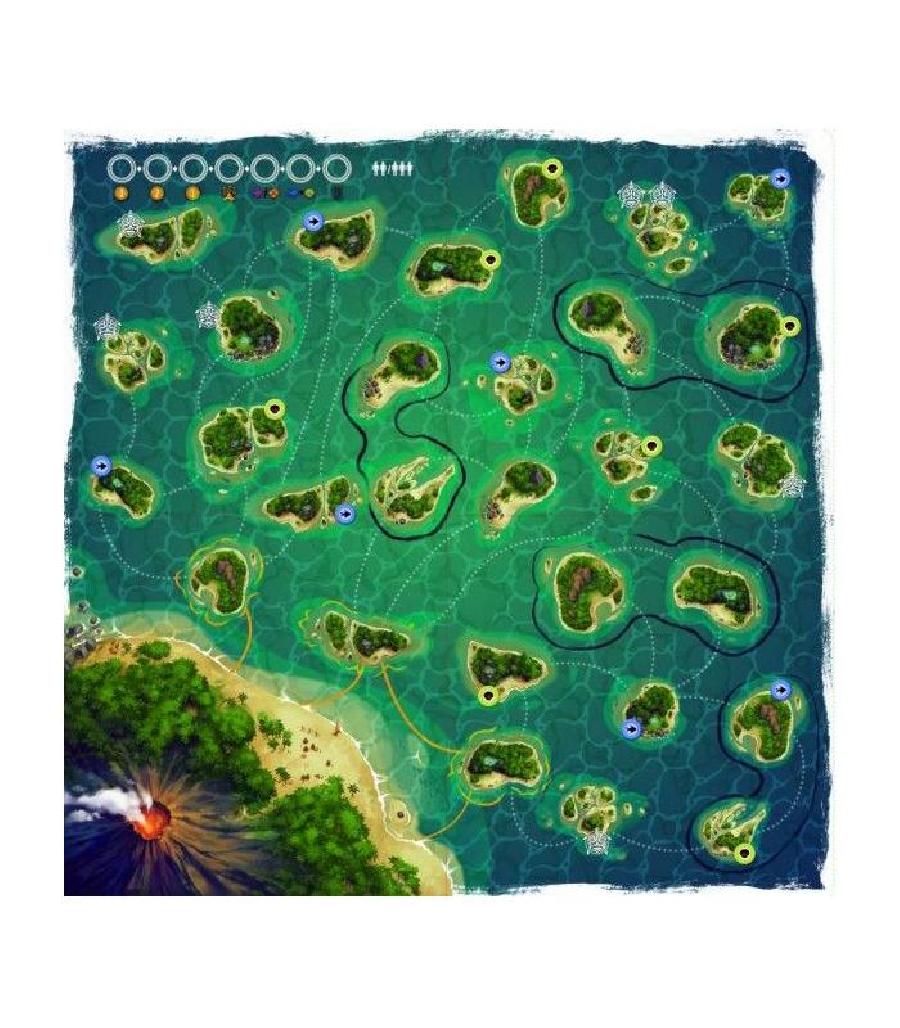 Polynesia exp. mapa
